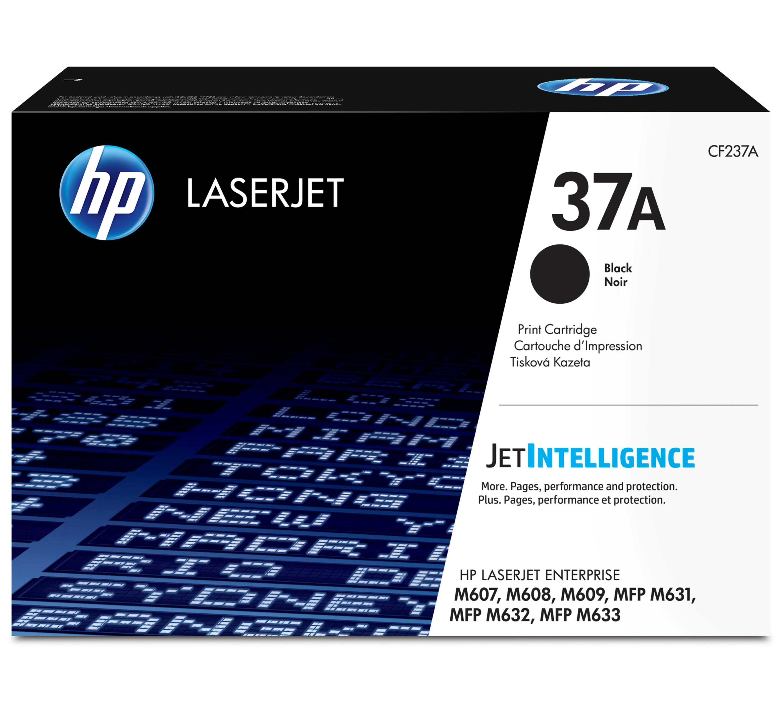 Hewlett Packard (HP) HP 37A Original LaserJet Toneris Cartridge Juodas
