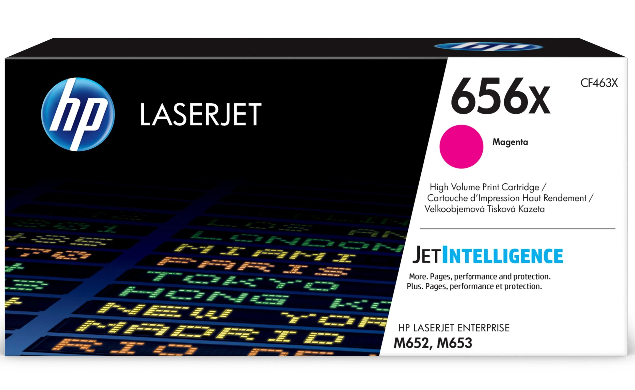 Hewlett Packard (HP) Tonerio Kasetė - HP 656X Didelės Talpos Magenta 9800-23700 Puslapių