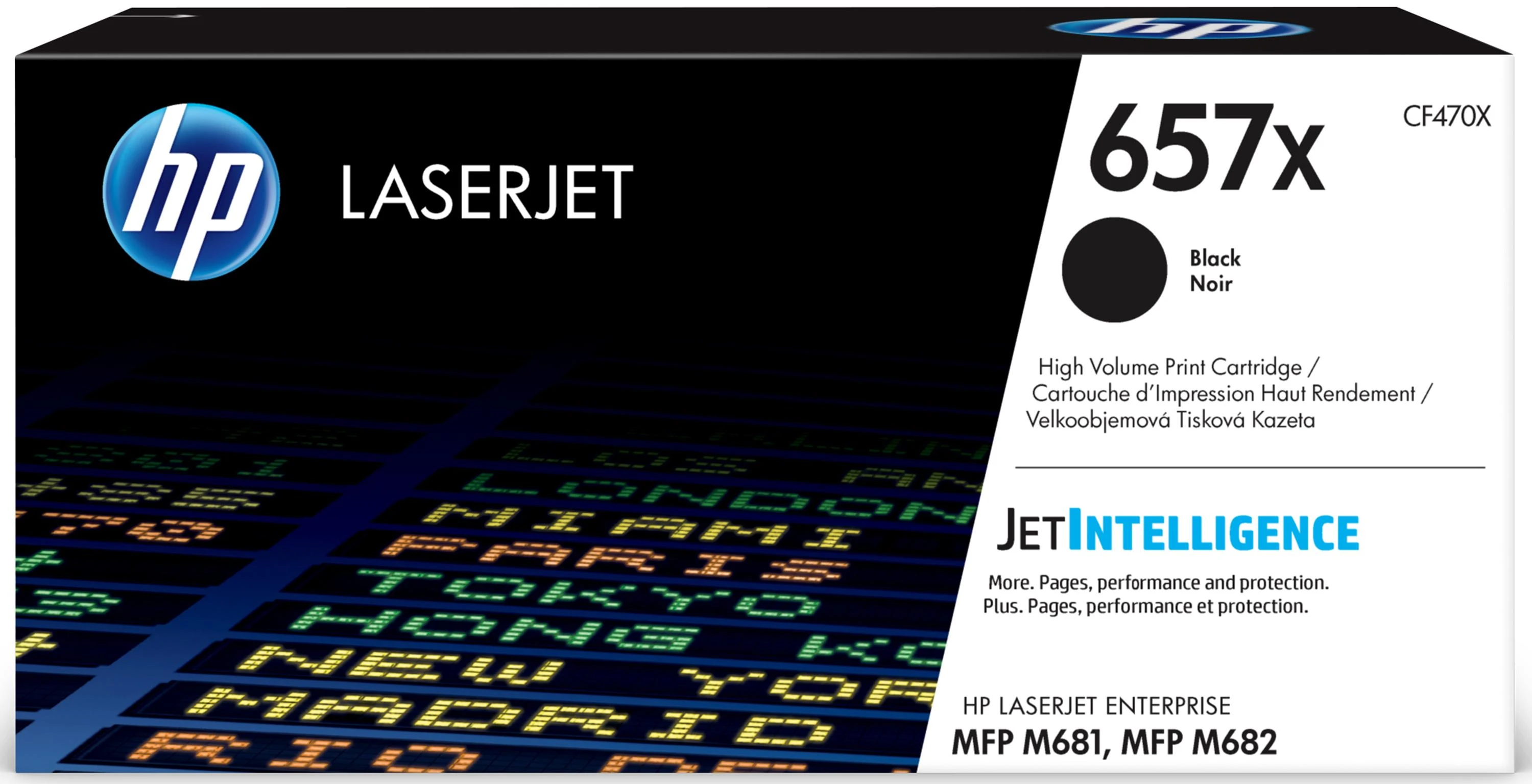 Hewlett Packard (HP) HP Cartridge No.657X Juodas (CF470X)