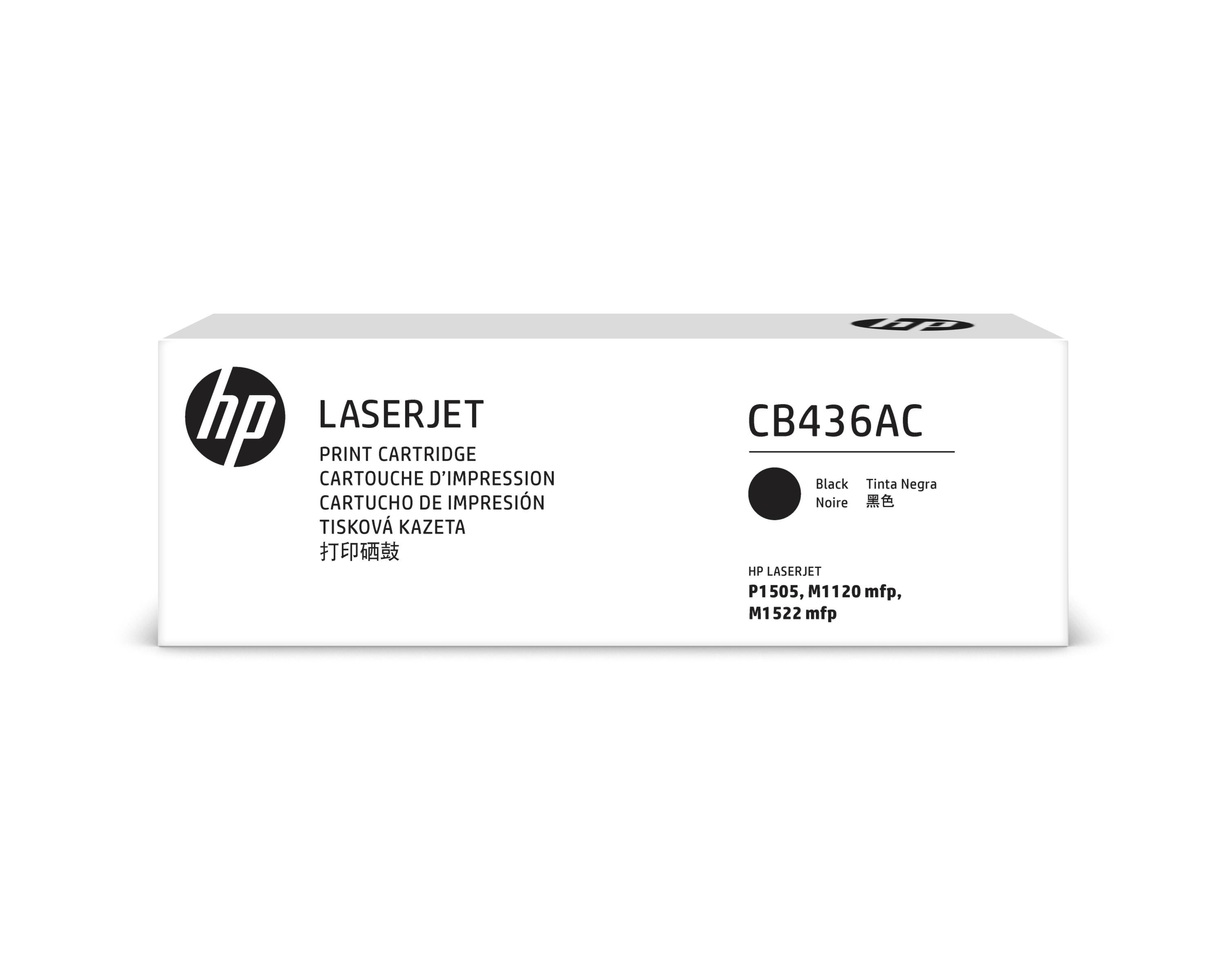 Toner Juodas 36a P1505 2k Cb436ac Hp Zema Kaina Varle Lt