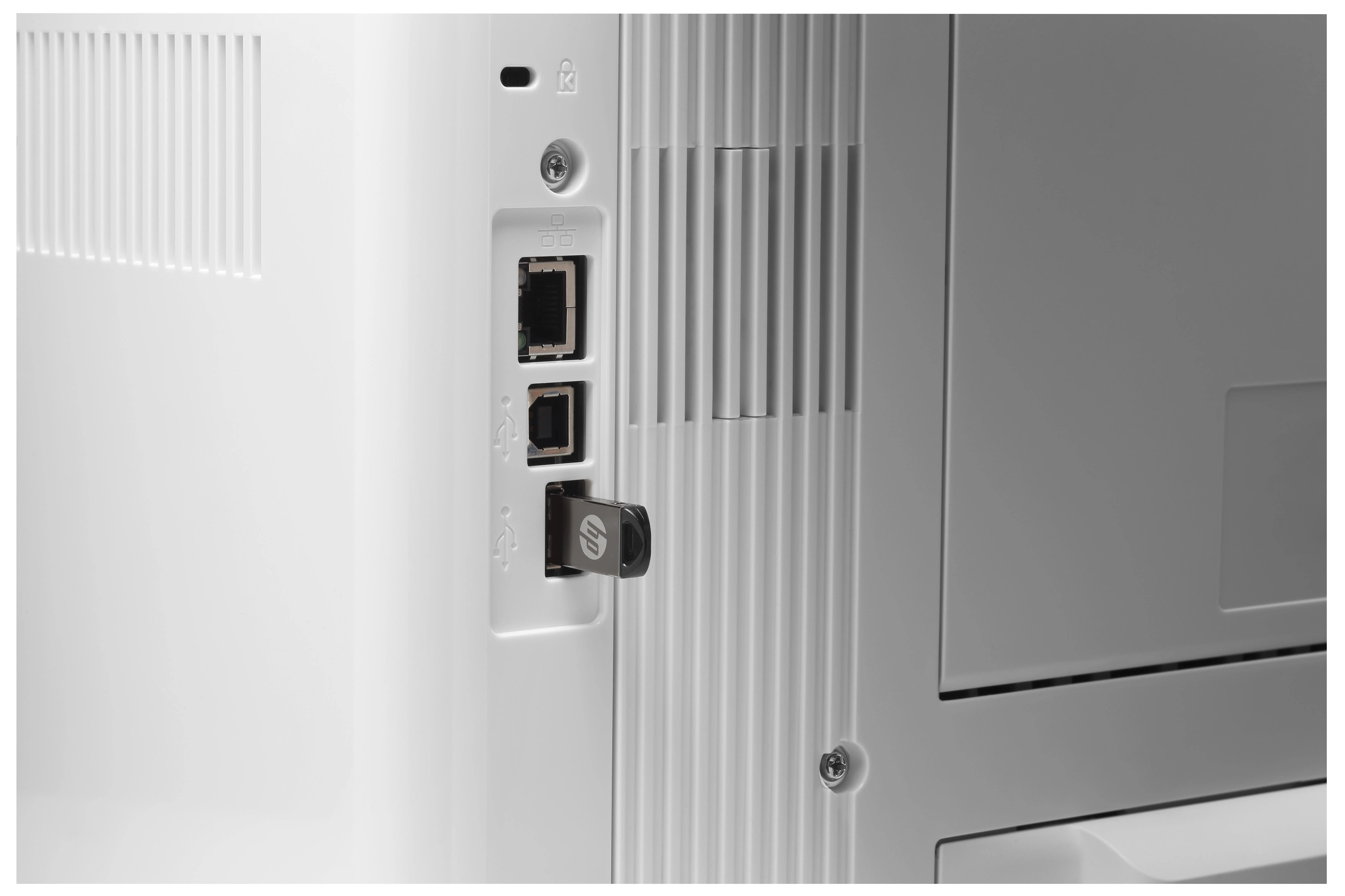 Hewlett Packard (HP) HP LaserJet Pro M501dn Spausdintuvas - A4 Mono lazerinis, Spausdinimas, Automatinis dokumentų tiektuvas, Auto-Duplex, LAN, 43ppm, 1500-6000 puslapių per mėnesį (pakeičia P3015dn)