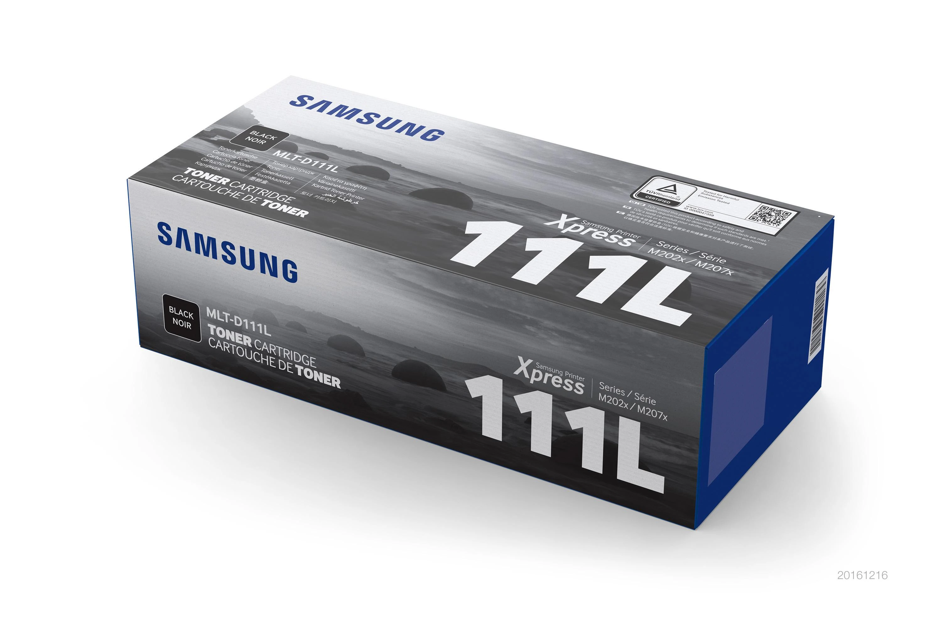 Hewlett Packard (HP) SAMSUNG MLT-D111L didelės talpos juoda tonerio kasetė