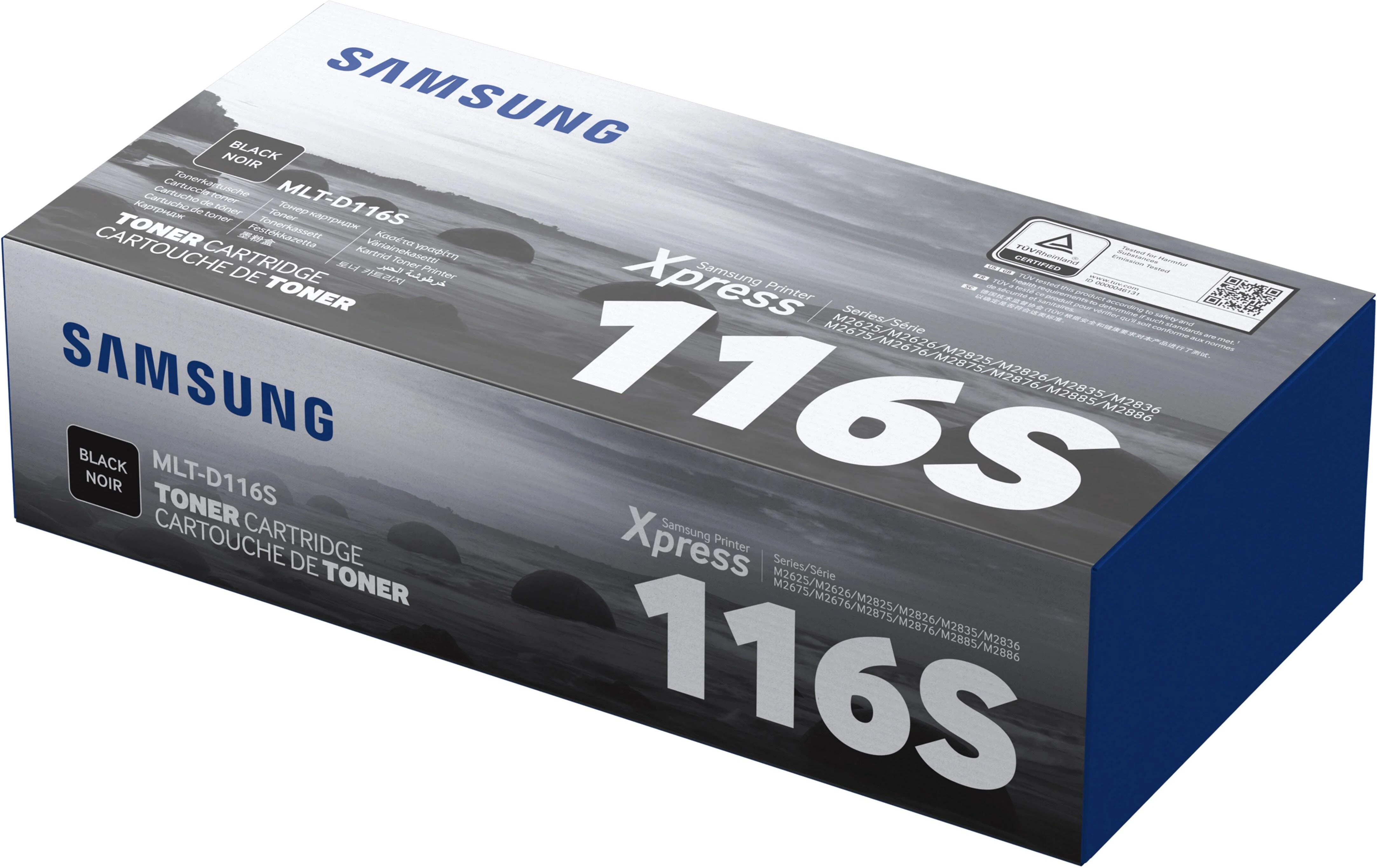 Hewlett Packard (HP) SAMSUNG MLT-D116S juodos spalvos dažų kasetė