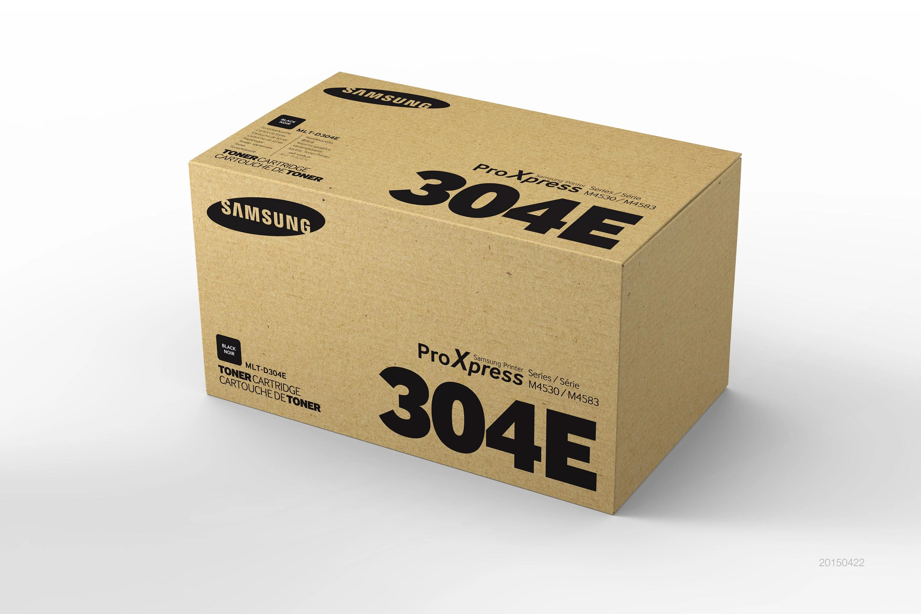 Hewlett Packard (HP) Samsung Tonerio Kasetė - HP MLT-D304E 24,000 Puslapių Juoda
