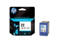 Hewlett Packard (HP) Patrone HP Nr. 22XL Tricolor C9352CE 11ml rašalo kasetė