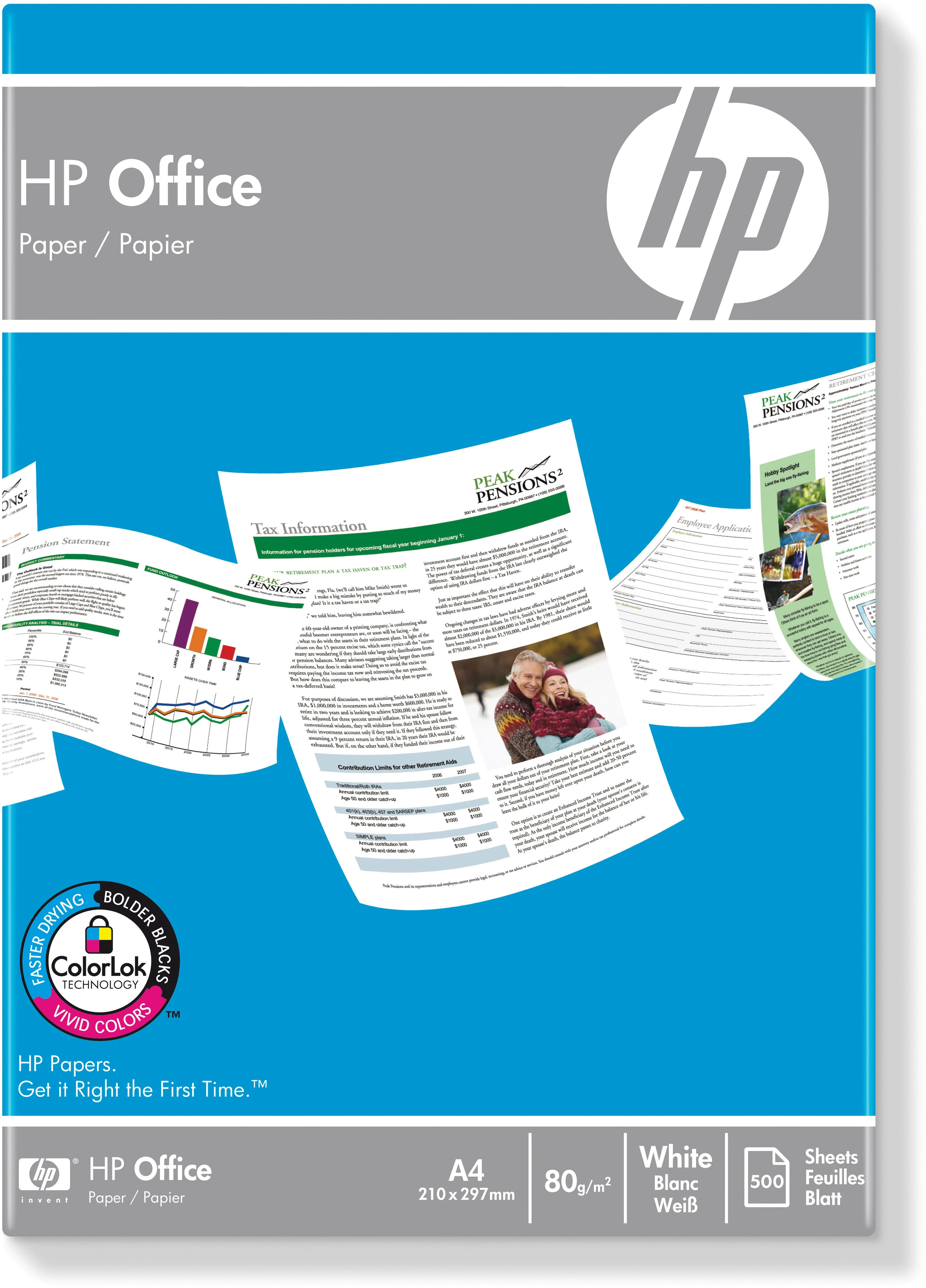 Hewlett Packard (HP) HP Office A4 kopijavimo popierius 80g 500 lapų