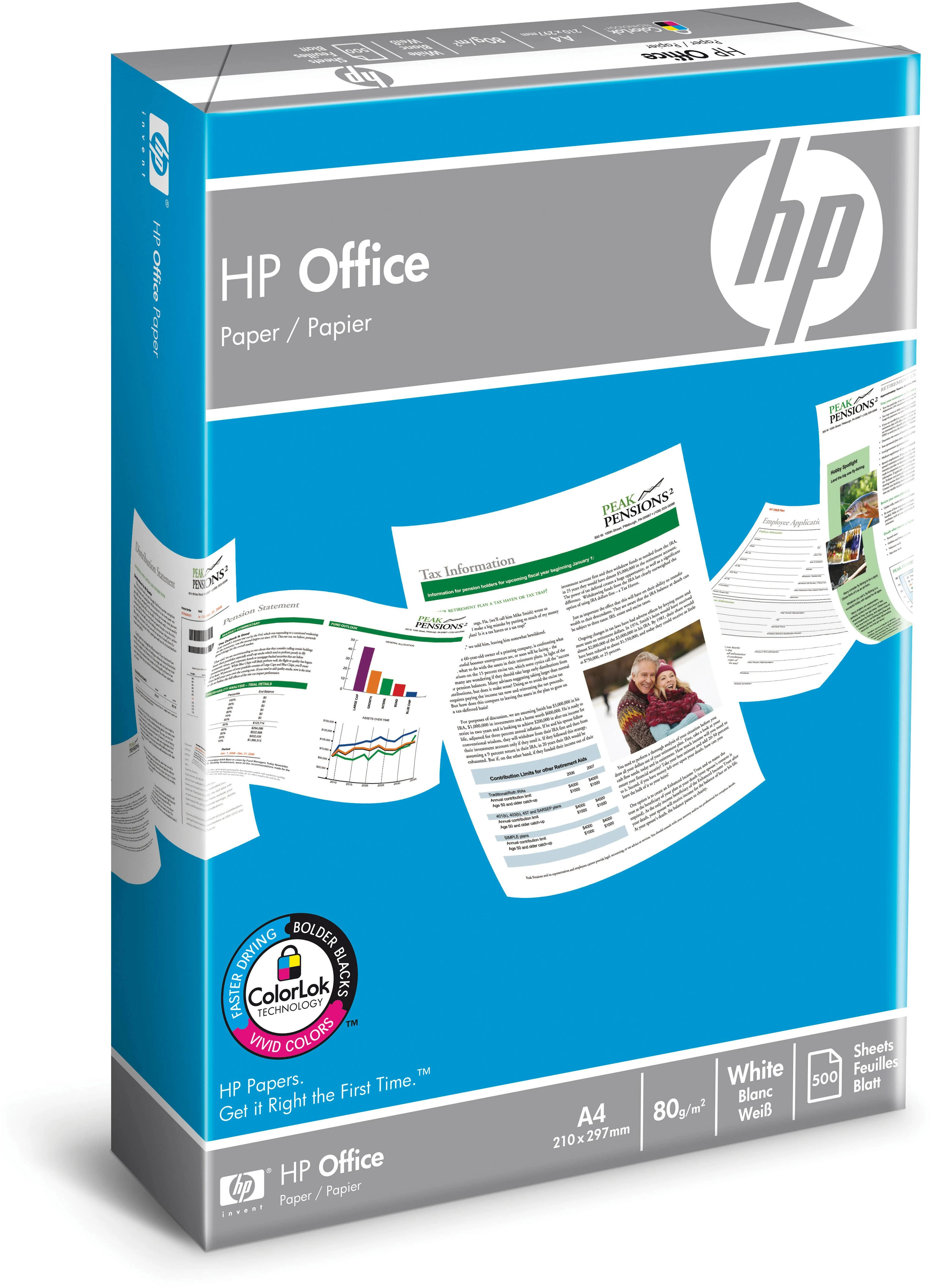 Hewlett Packard (HP) HP Office A4 kopijavimo popierius 80g 500 lapų