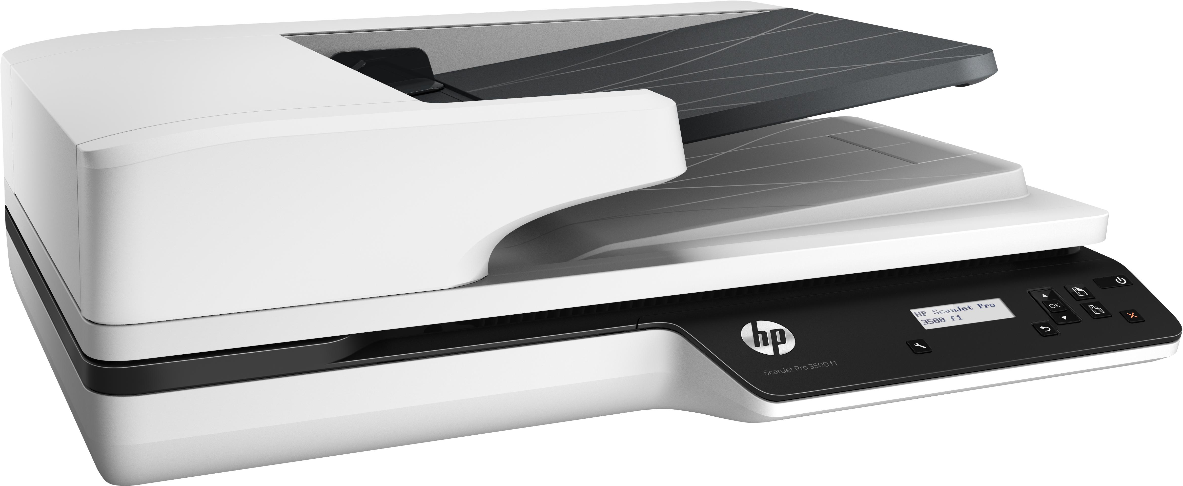 Skeneris Hewlett Packard (HP) HP ScanJet Pro 3500 f1 plokščias skaitytuvas