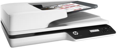 Skeneris Hewlett Packard (HP) HP ScanJet Pro 3500 f1 plokščias skaitytuvas