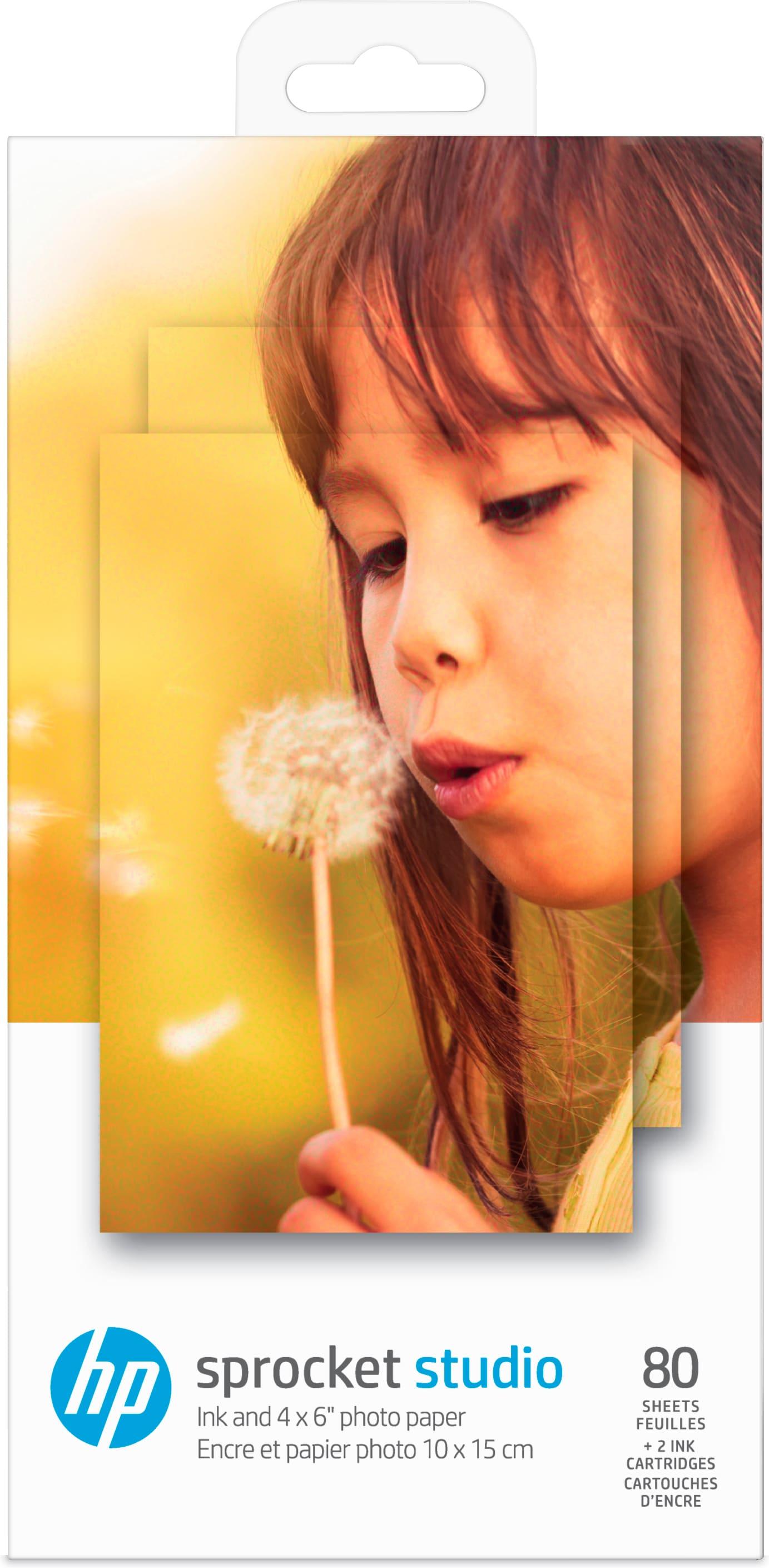 HP Sprocket 10 x 15 cm (4 x 6 in) Photo Paper and Cartridges Varle.lt