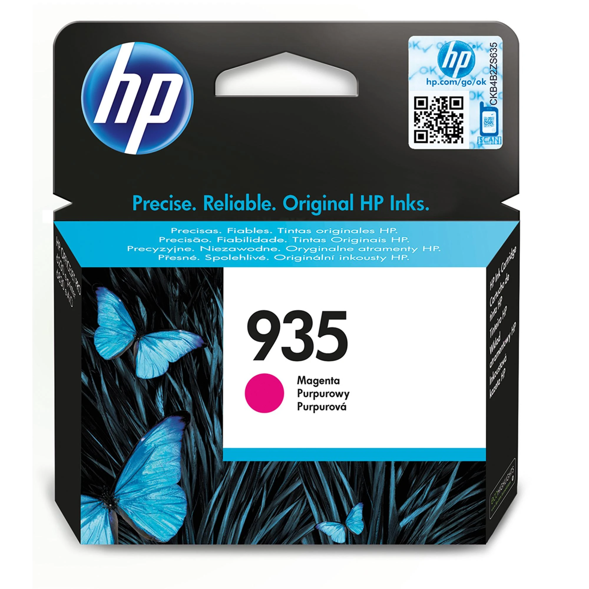 Hewlett Packard (HP) HP 935 (C2P21AE) Rašalinė kasetė, Purpurinė