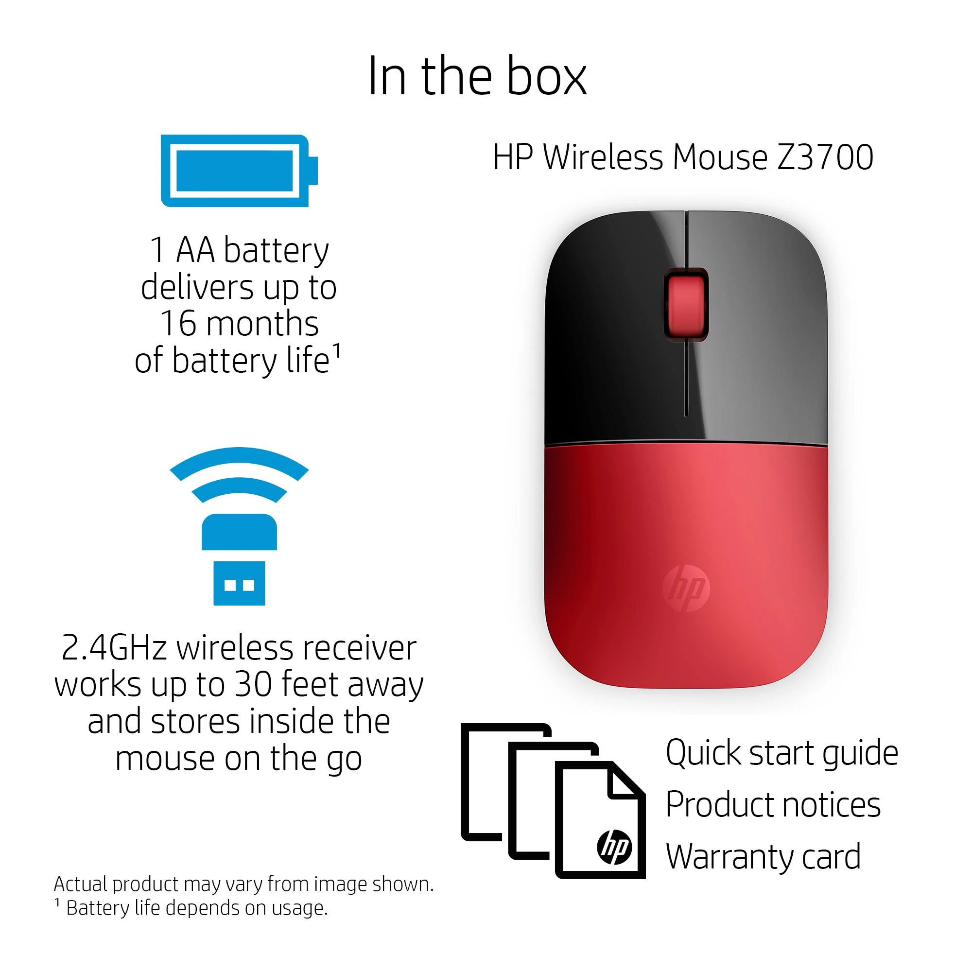 HP Z3700 pelė