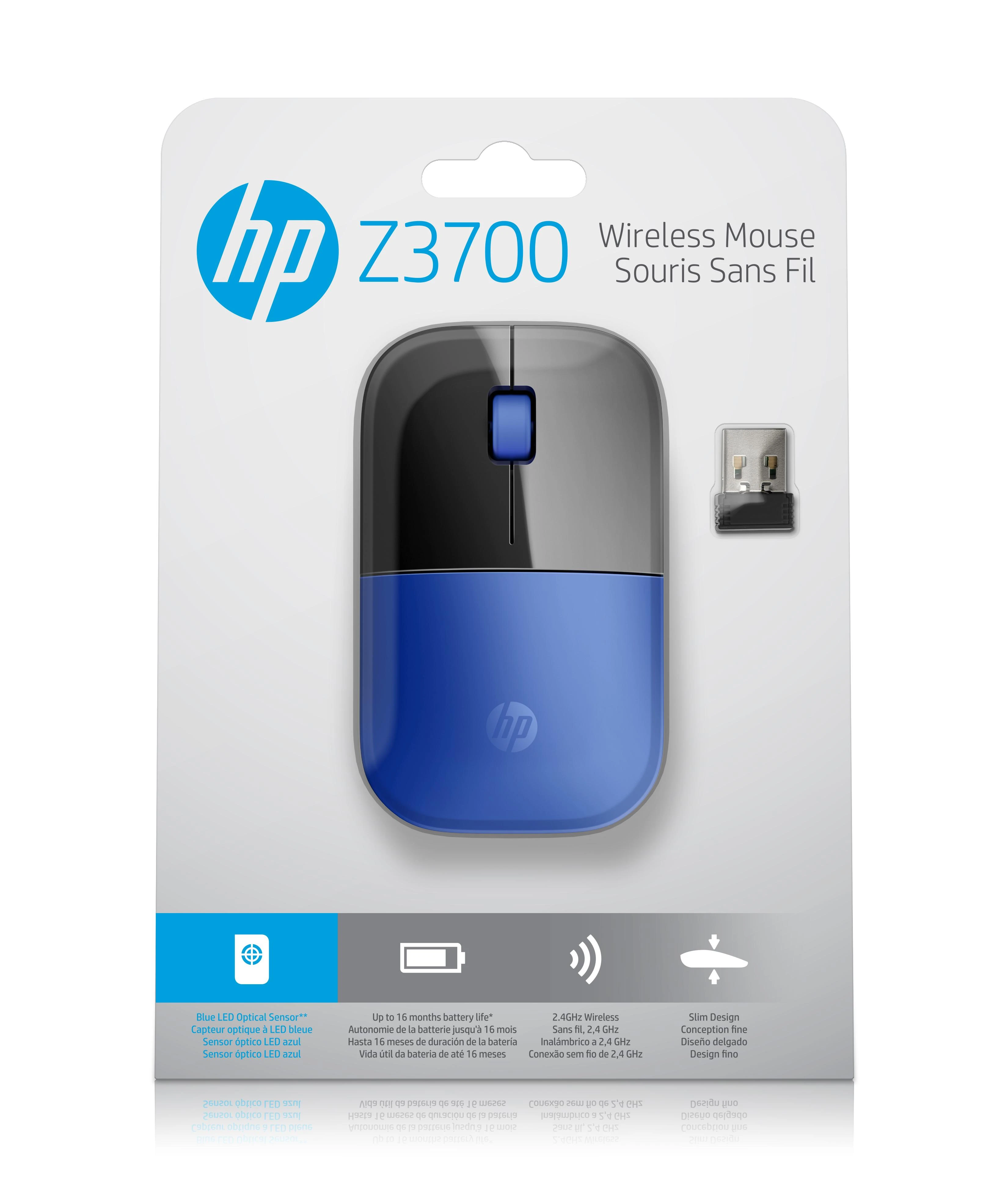 Hewlett Packard (HP) HP Z3700 Mėlyna Belaidė pelė