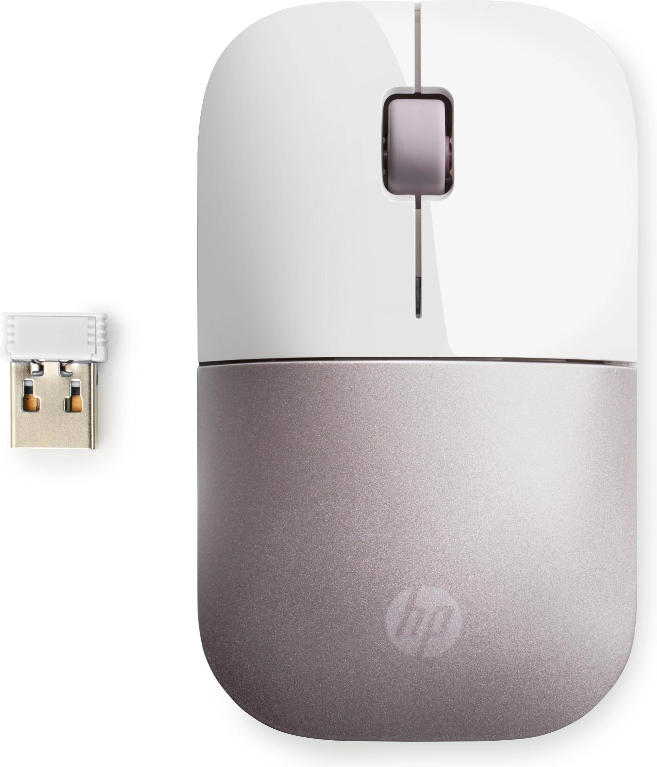 Hewlett Packard (HP) Kompiuterio Pelė - HP Z3700 Balta/Rožinė