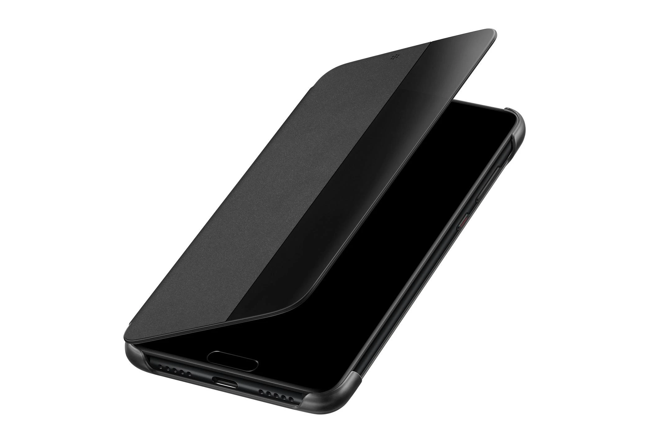 Dėklas Peržiūrėti Huawei P20 (Juodas) viršelį