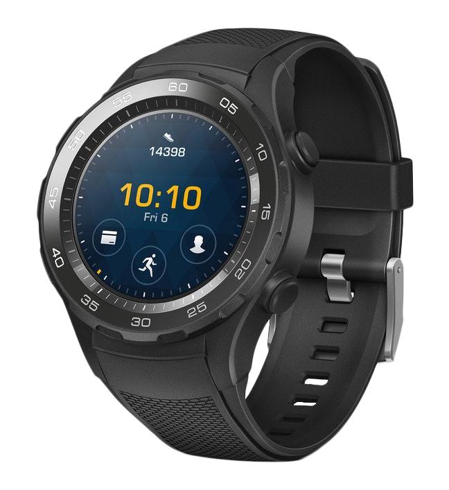 HUAWEI Watch 2 Juodas (carbon black, ne 4G) ATSILIEPIMAI | Varle.lt