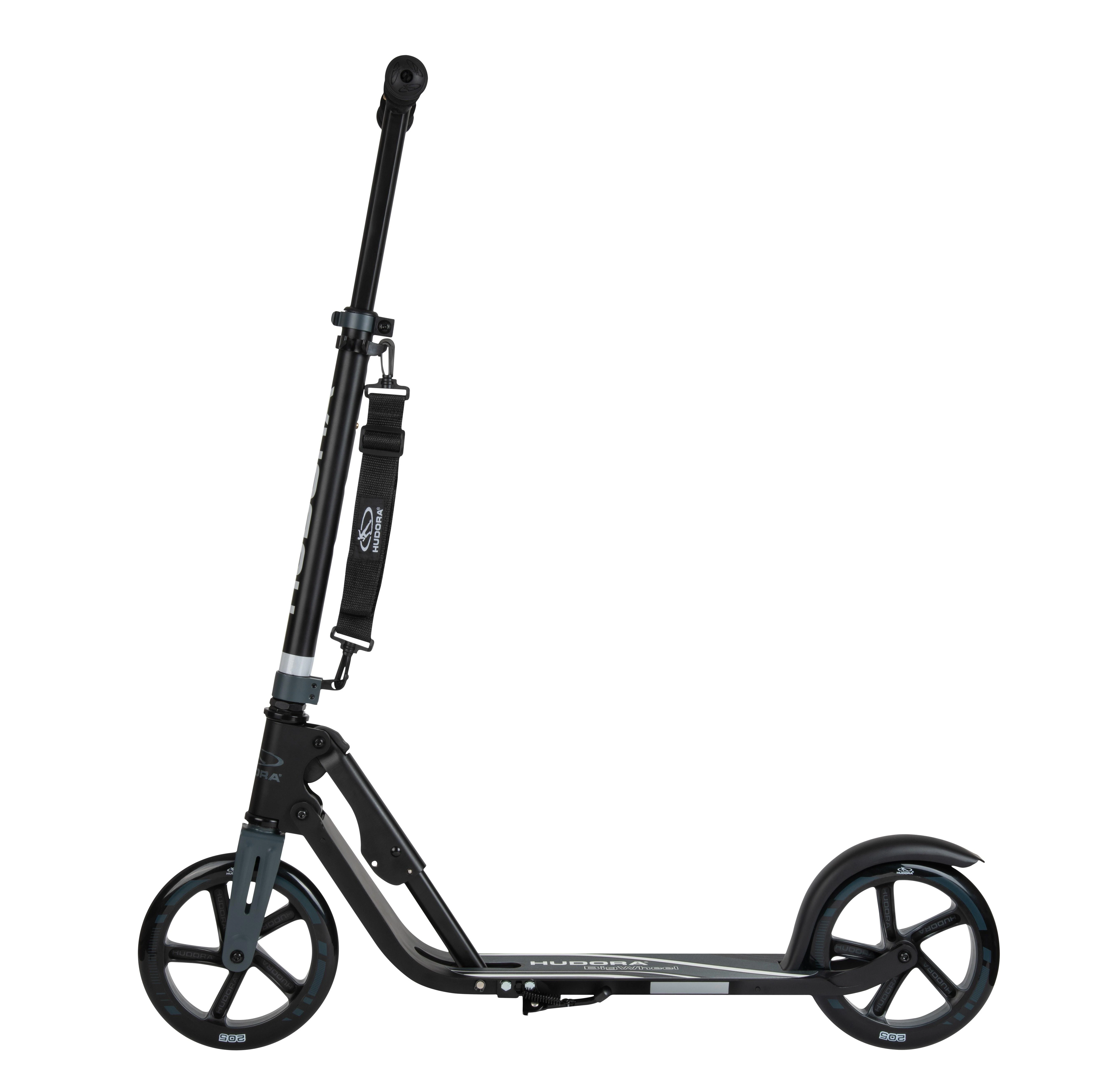 HUDORA paspirtukas BigWheel 205, aliuminio rėmas, reguliuojamas vairas, iki 100 kg