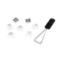 Pakaitiniai klavišai HyperX Full key Set Keycaps, baltos spalvos