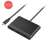 I-TEC USB-C HDMI ir USB adapteriai su maitinimo tiekimu, 1xHDMI 4K, 2xUSB 3.0 prievadas, 1xUSB-C maitinimo tiekimas / duomenų prievadas suderinamas su
