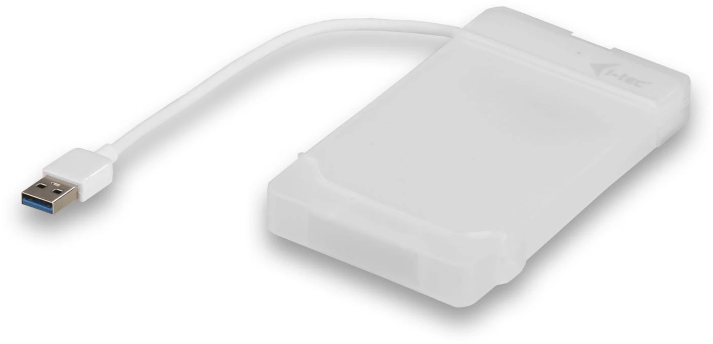 I-tec MYSAFEU314 saugojimo diskų korpusas 2.5" HDD / SSD aptvaras Balta