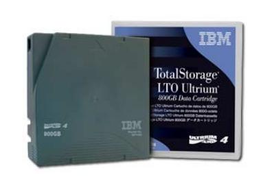 IBM LTO Ultrium 4 Tape Cartridge Tuščia duomenų juosta 0 mm