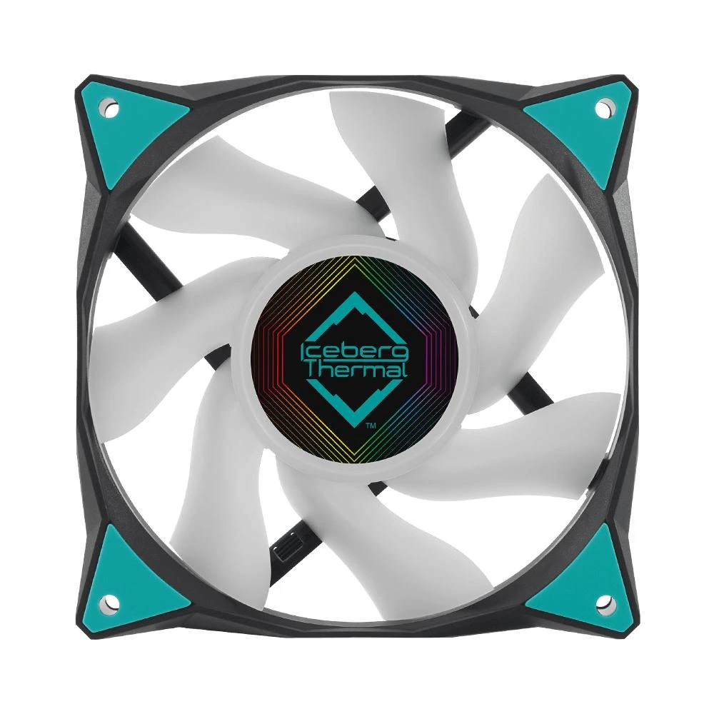 Iceberg Thermal Wentylator Iceberg IceGALE ARGB 120 mm Juodas (ICEGALE12A-E0A)