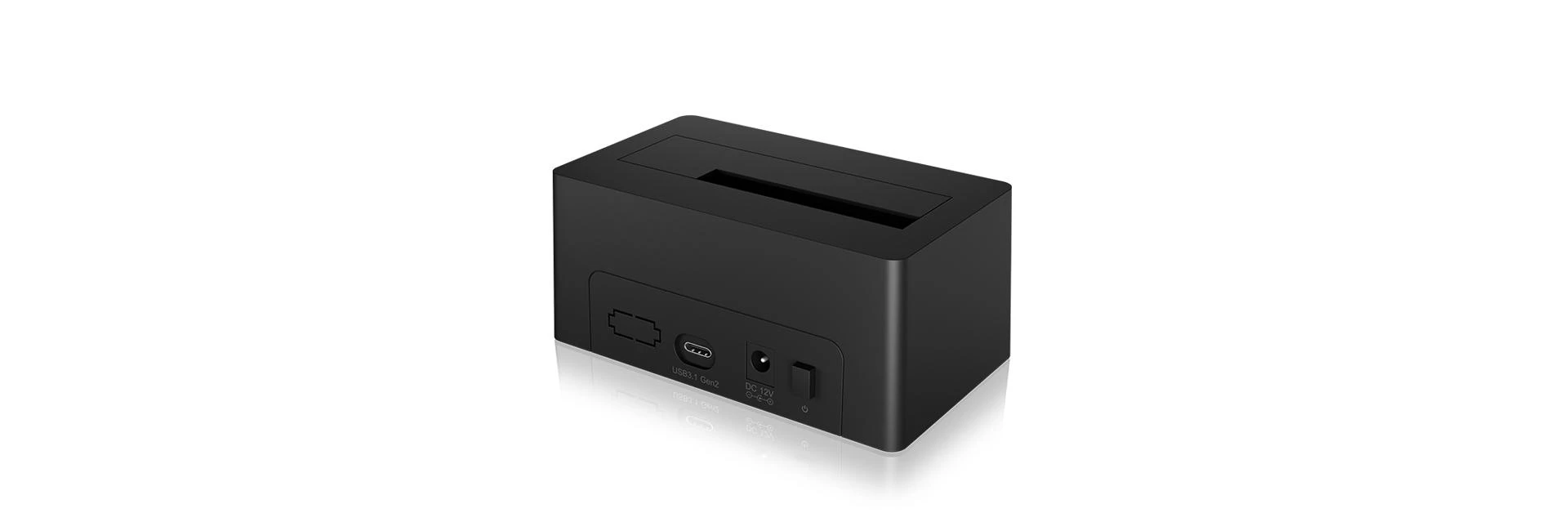 Icy Box Raidsonic | Ledinė dėžė | IB-1121-C31 prijungimo stotis, skirta 1 x HDD / SSD su USB 3.1 (Gen 2) Type-C