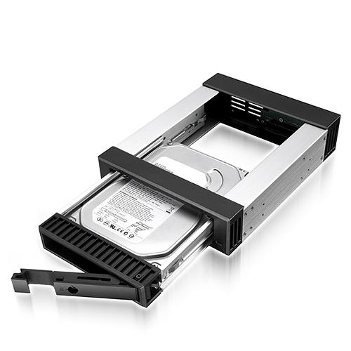 Icy Box Ledo dėžutės kišenė IB-129SSK-B + 4 varžtai (99112)