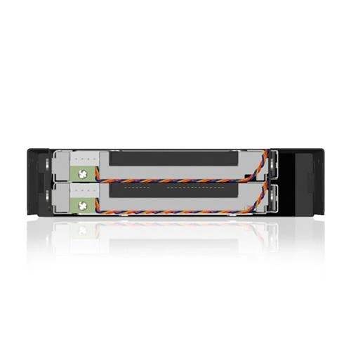 ICYBOX IB-2226StS Icy Box Mobilus stovas skirtas 2x 2,5 SATA HDD arba 3,5 SSD, Juodas