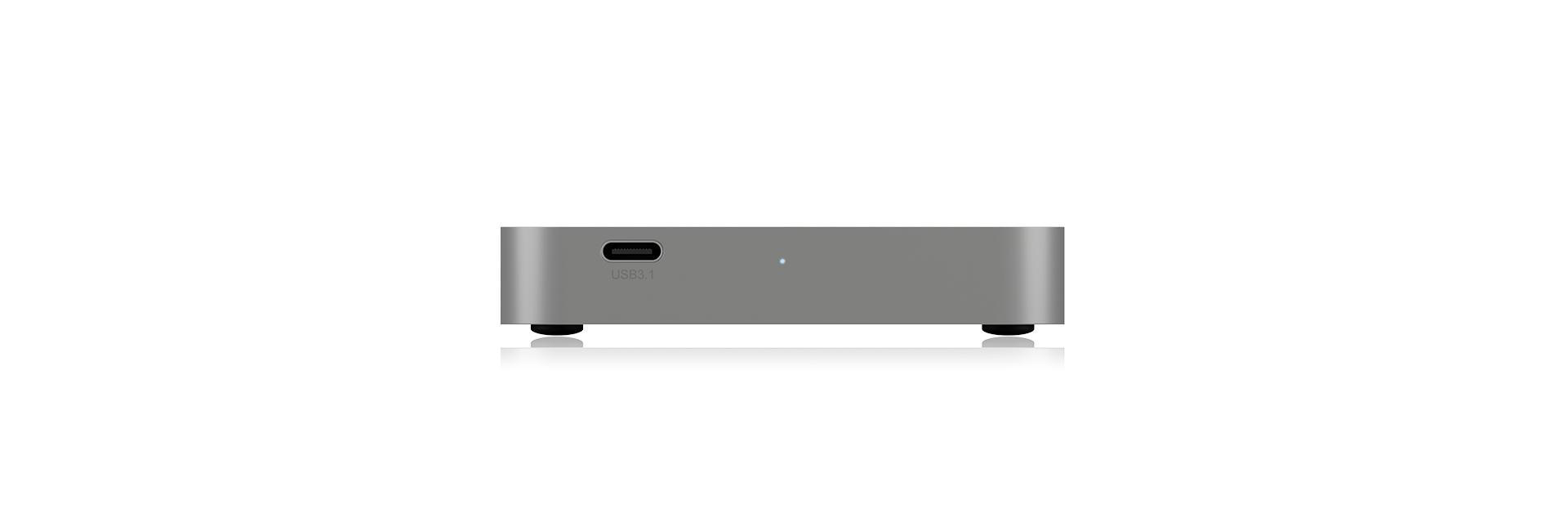ICYBOX IB-247-C31 Icy Box Išorinis korpusas skirtas 2,5 SATA HDD/SSD, USB 3.1 Type-C, antracitas