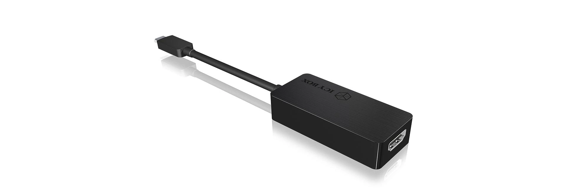 Icy Box USB-C į HDMI adapteris stačiakampio korpusu