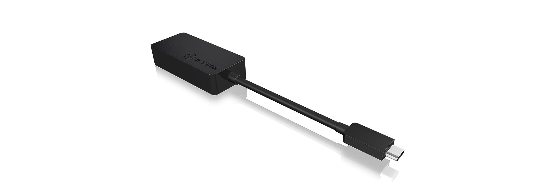 Icy Box USB-C į HDMI adapteris, juodas