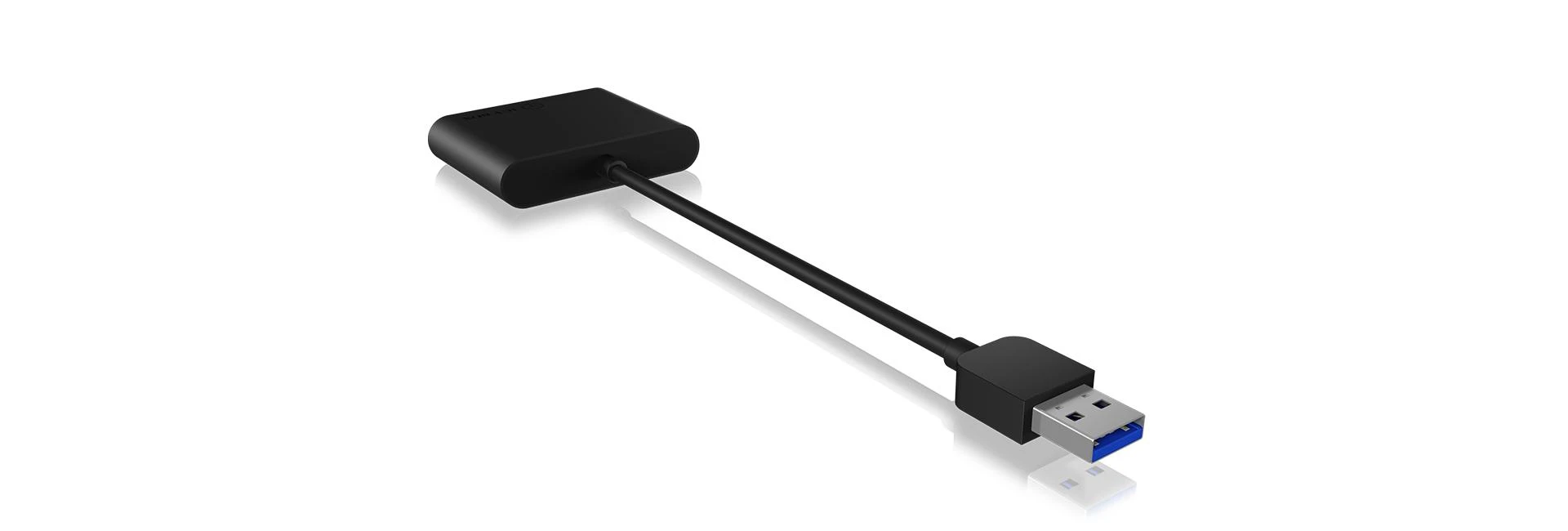 Icy Box korteliu skaitytuvas su USB 3.0 laidu