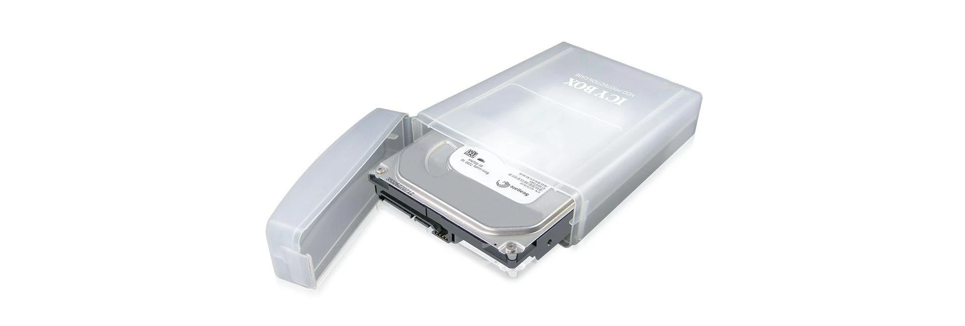 IcyBox dėžutė HDD 3.5 su atverstu dangteliu