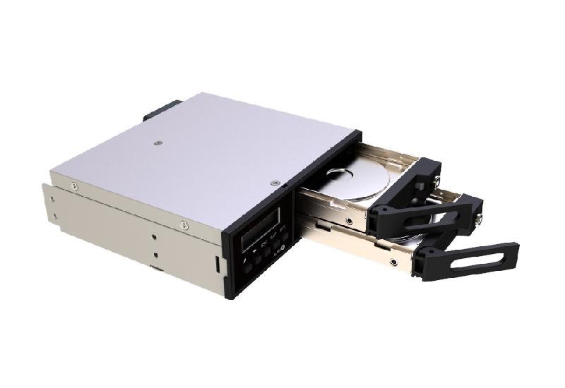 Icy Box Mes-Ra. Raidon 2x6.3cm SATAIII/SSD 5.25" IR2