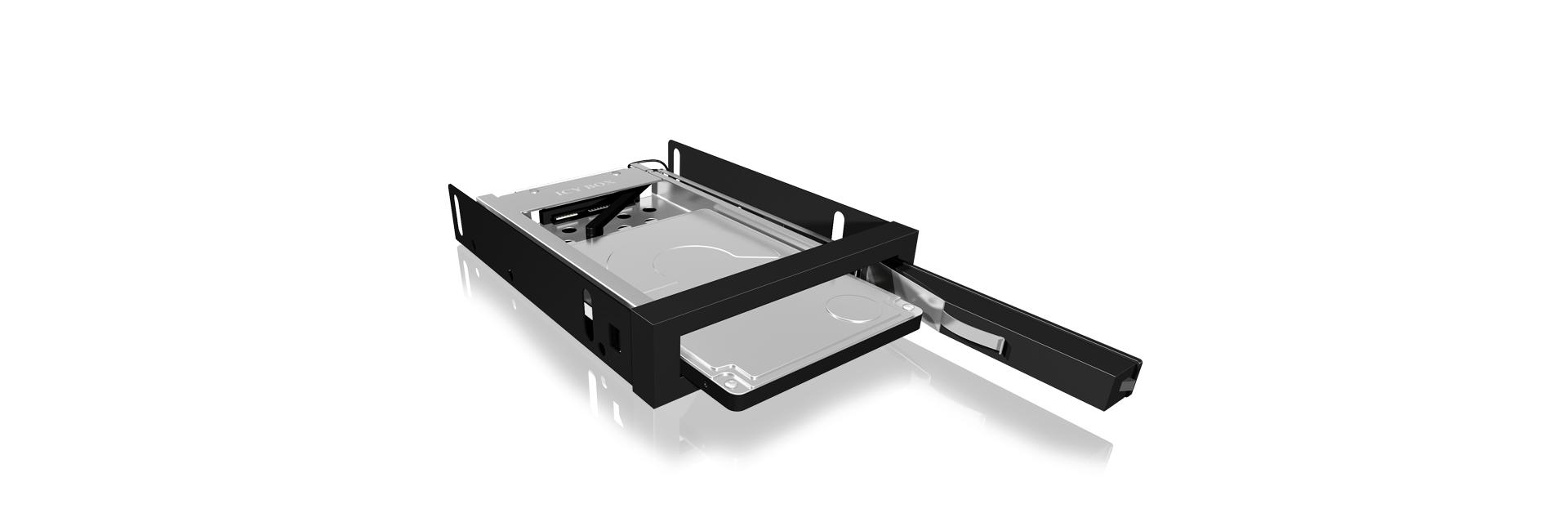 RaidSonic ICYBOX IB-2216StS Icy Box Mobile Rack 2,5 SATA , Juodas