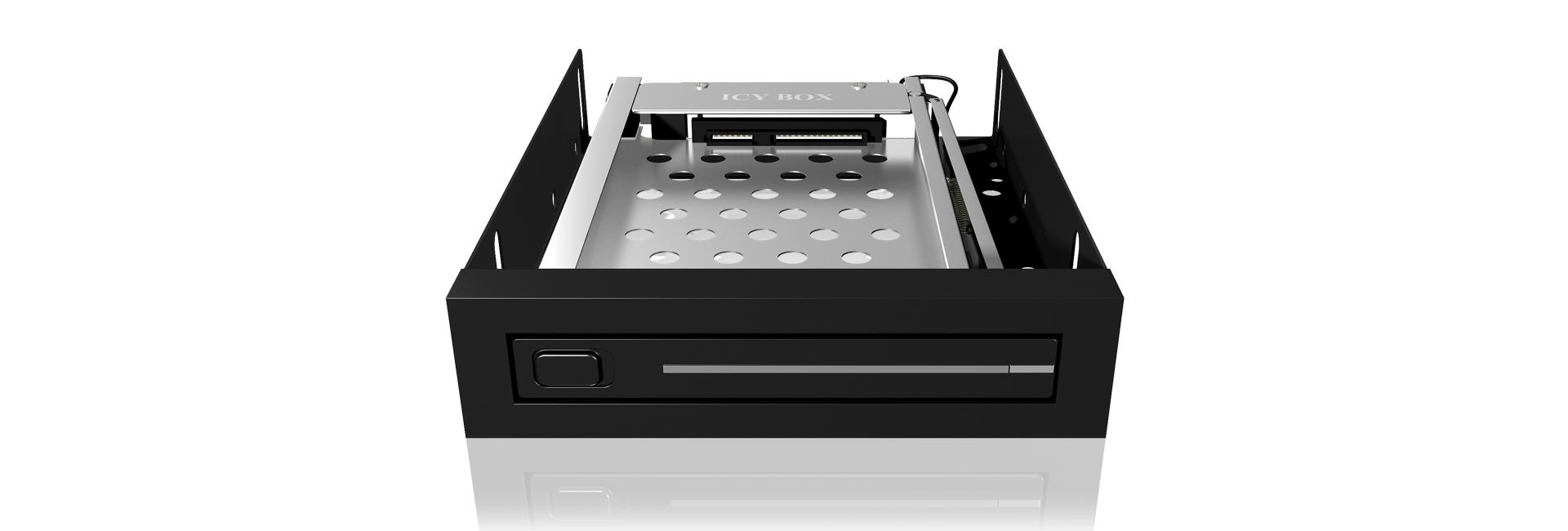 RaidSonic ICYBOX IB-2216StS Icy Box Mobile Rack 2,5 SATA , Juodas