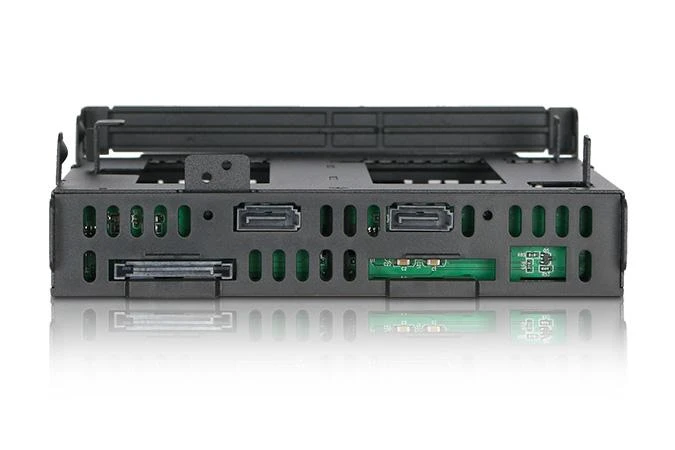 Nezatříděno Icy Dock 2x 2,5" SAS / SATA + Slim ODD 5,25" ExpressCage (MB732SPO-B)