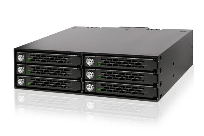 Nezatříděno Icy Dock Kišeninis ledinis dokas 6x 2,5 colio SATA ToughArmor (MB996SK-6SB)