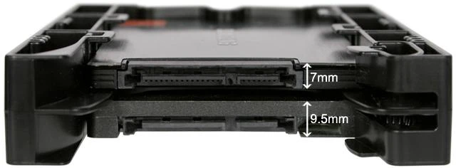 Icy Dock Laikiklis 2 x 2.5” SSD/HDD EZ-Fit Lite (MB290SP-B)