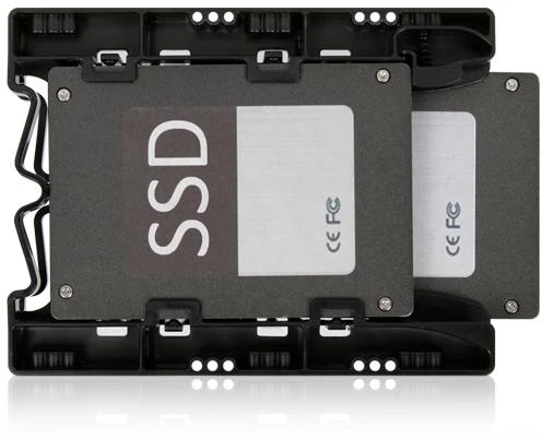 Icy Dock Laikiklis 2 x 2.5” SSD/HDD EZ-Fit Lite (MB290SP-B)
