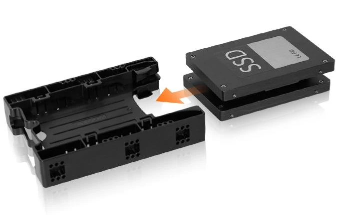 Icy Dock Laikiklis 2 x 2.5” SSD/HDD EZ-Fit Lite (MB290SP-B)