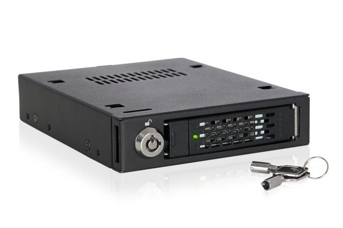 Nezatříděno Carruzzo Icy Dock MB601VK-B diskų įrenginio skyriaus dangtelis Juoda