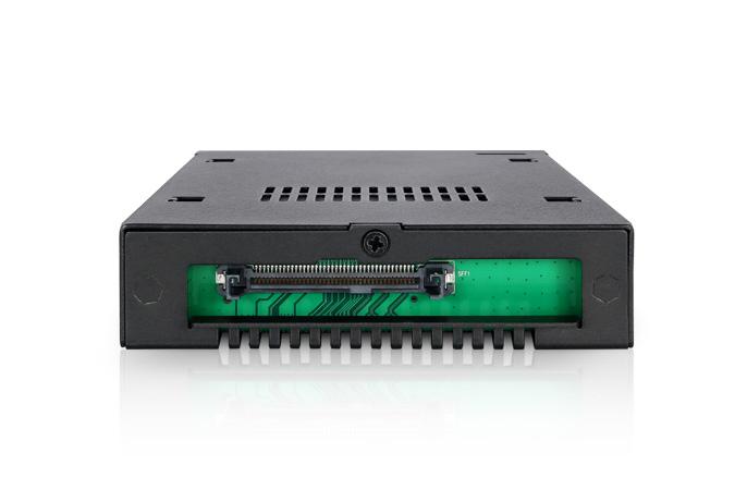 Nezatříděno Carruzzo Icy Dock MB601VK-B diskų įrenginio skyriaus dangtelis Juoda