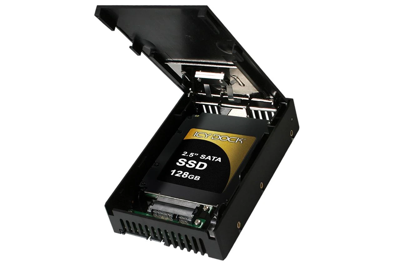 Nezatříděno Kištukinis Icy Dock 3.5 "2,5" SATA HDD & SSD EZKonvertuoti disko (MB882SP- 1S- 1B)