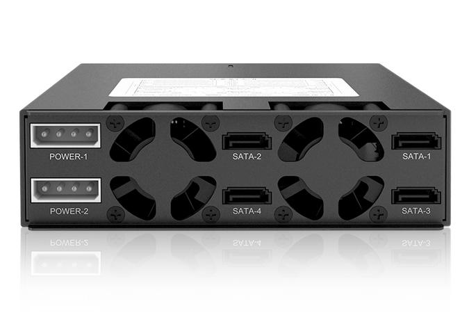 „ToughArmor Icy Dock“ 4x 2,5 colio SATA HDD/SSD korpusas (MB994SK-1B)