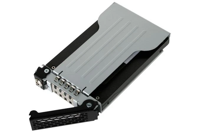 Nezatříděno Carruzzo Icy Dock MB994TK-B diskų įrenginio skyriaus dangtelis Atminties disko dėklas Juoda, Sidabras