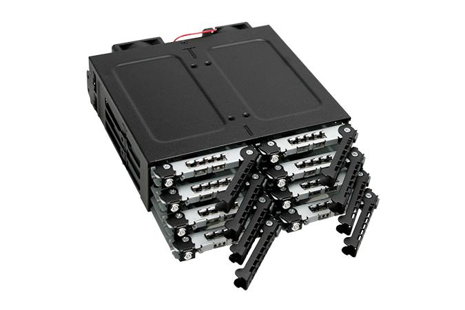 Nezatříděno Icy Dock 8x 2,5" SAS / SATA ToughArmor (MB998SK-B)