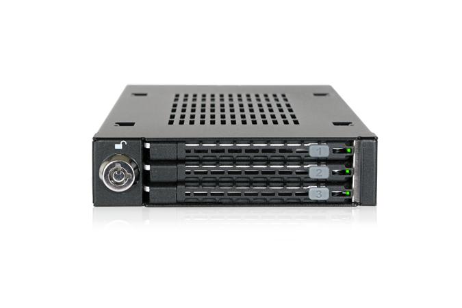 Icy Dock 3x 2,5 colio HDD / SSD, SAS / SATA lizdas (MB993SK-B)