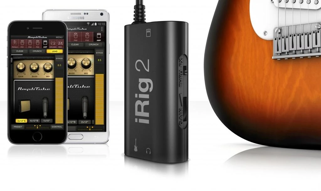 iRig 2 garso sąsaja su telefonais ir gitara
